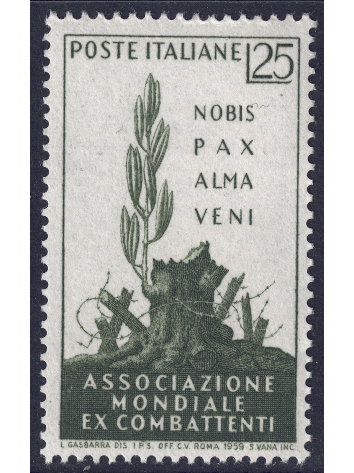 ITALY 1959 World Association of Former MH Combatants*