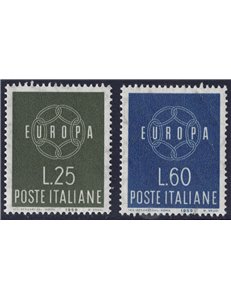 ITALIA 1959 Europa 2v MH*