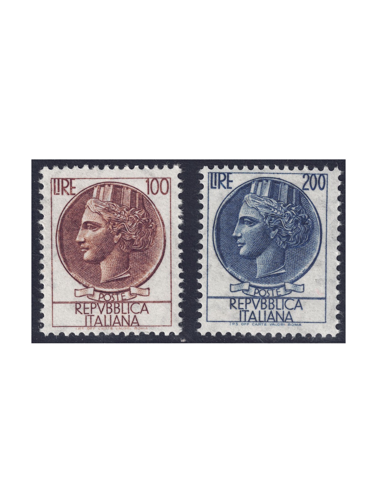 ITALY 1959 Siracusana 2v MH*