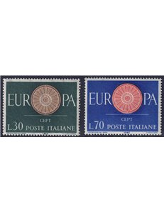 ITALIA 1960 Europa 2v MH*