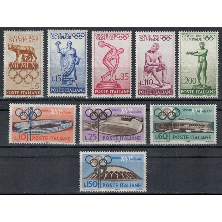 ITALIA 1960 Olimpiade 9v MH*