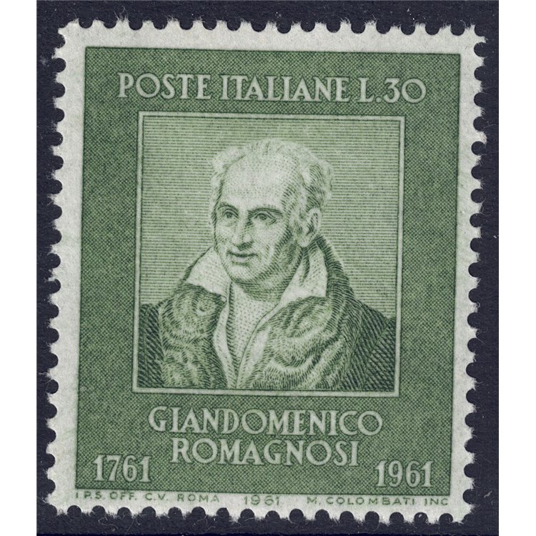 ITALIA 1961 Giandomenico Romagnosi MH*