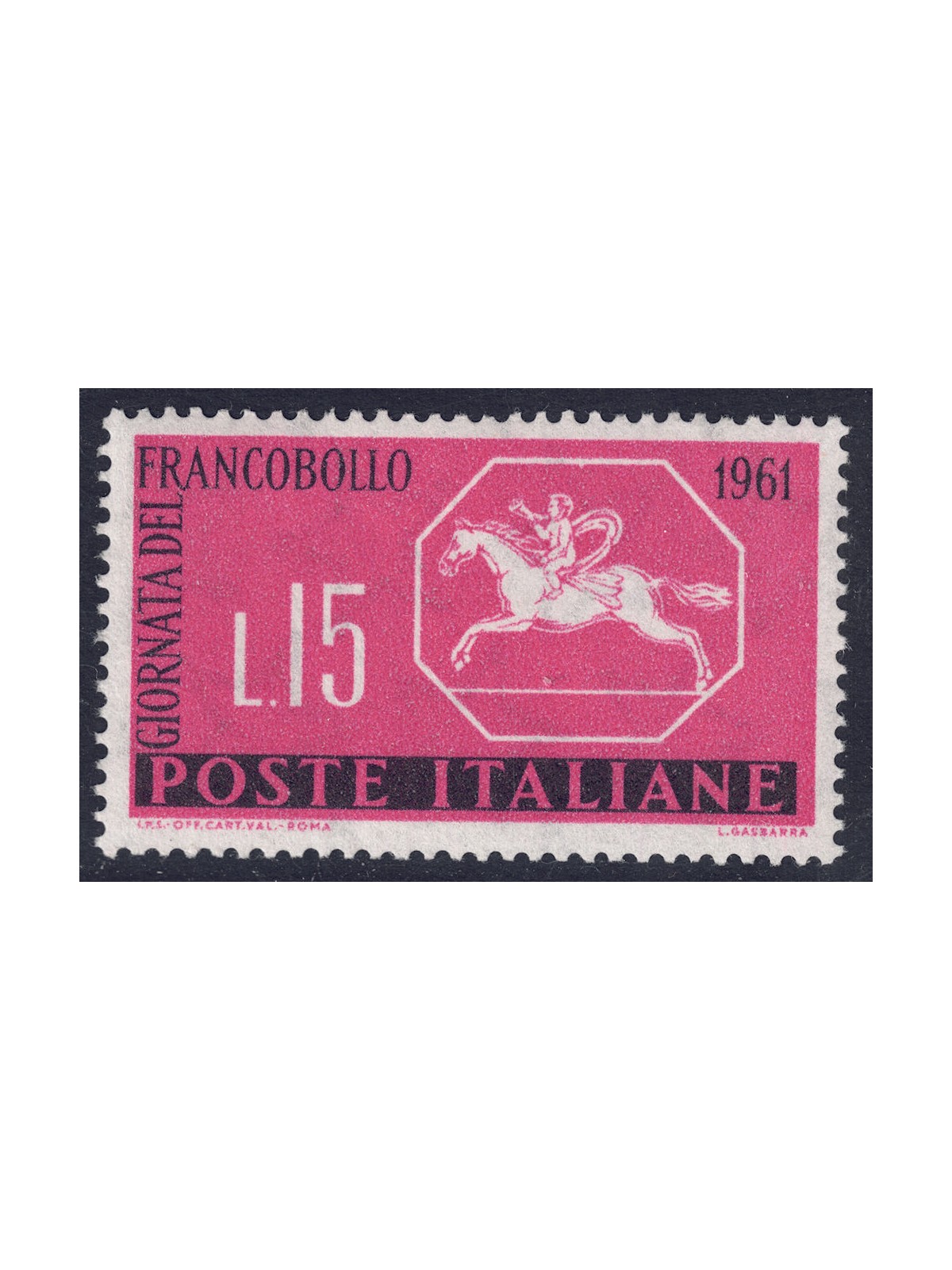 ITALY 1961 Stamp Day MH*