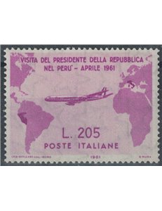 ITALIA 1961 Gronchi rosa MH*