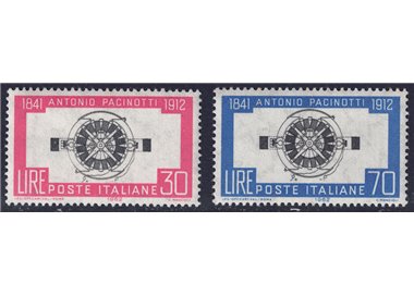 ITALY 1962 Antonio Pacinotti 2v MH*