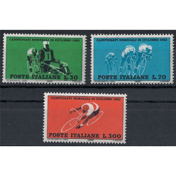 ITALY 1962 World Cycling Championships 3v MH*