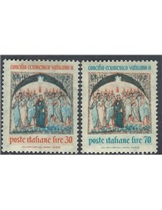 ITALIA 1962 Concilio Ecumenico 2v MH*