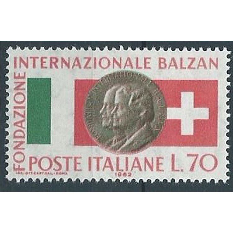 ITALIA 1962 Fondazione Internazionale Balzan MH*