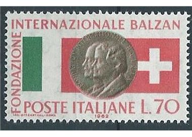 ITALY 1962 International Balzan Foundation MH*