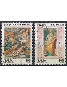 ITALY 2000 War and Peace 2v us