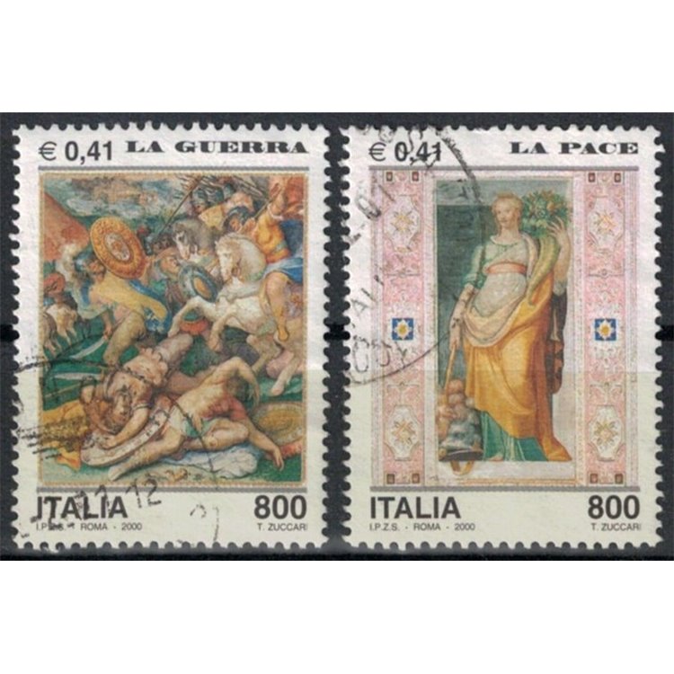 ITALY 2000 War and Peace 2v us