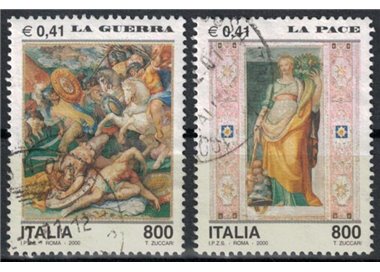 ITALY 2000 War and Peace 2v us