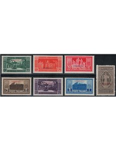 CIRENAICA 1929 Abbazia di Montecassino 7v MNH**