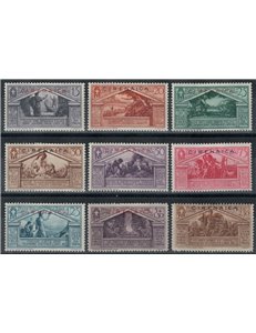 CIRENAICA 1930 Virgilio 9v MNH**