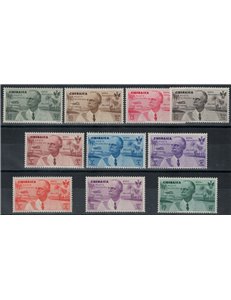 CIRENAICA 1934 Volo Roma-Mogadiscio 10v MNH**