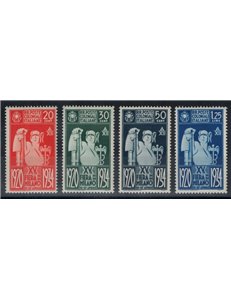 COLONIES GENERAL ISSUES 1934 Milan Fair 4v MNH**