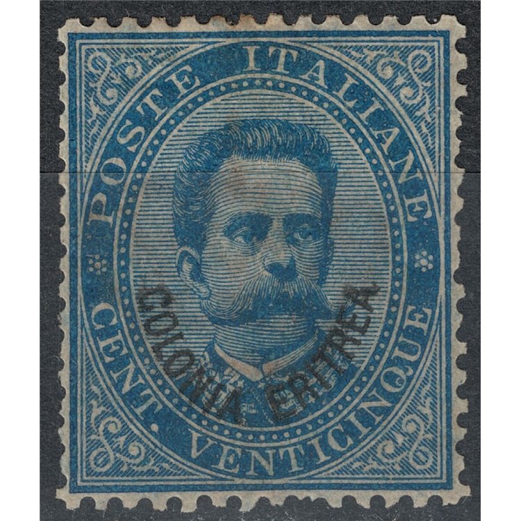 ERITREA 1893 25c blue MNH**