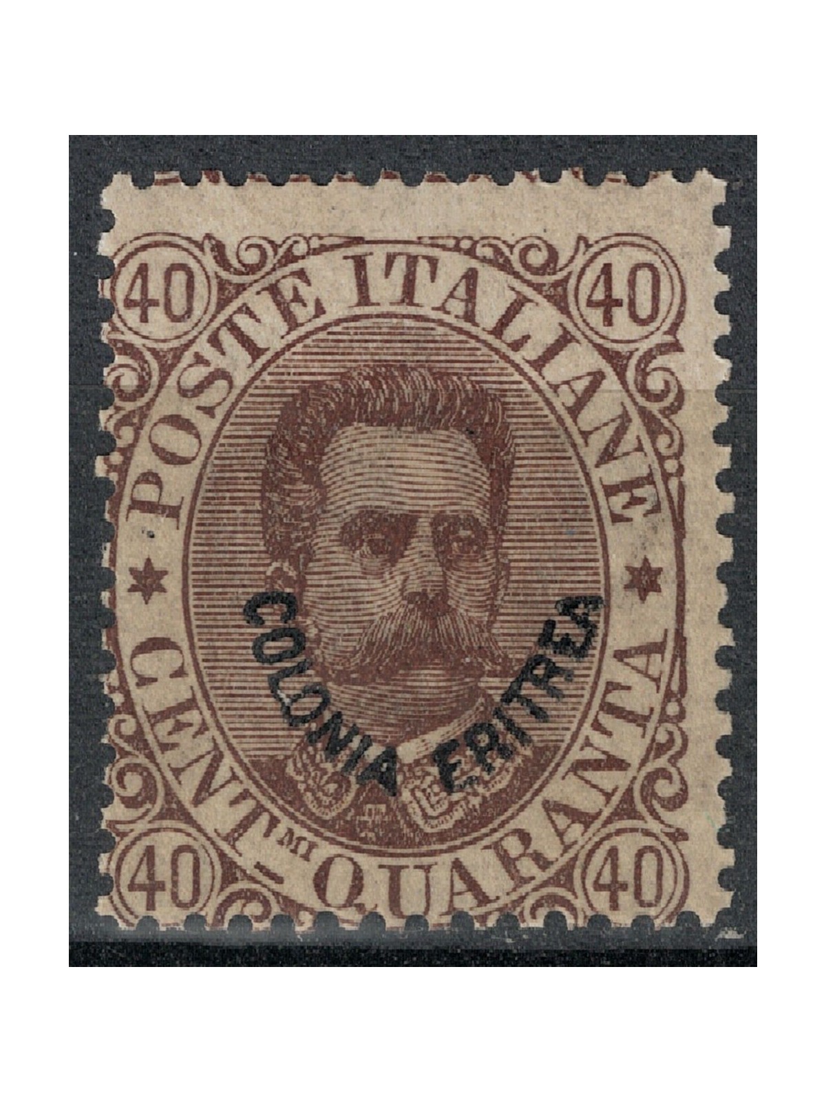 ERITREA 1893 40c bruno MNH**