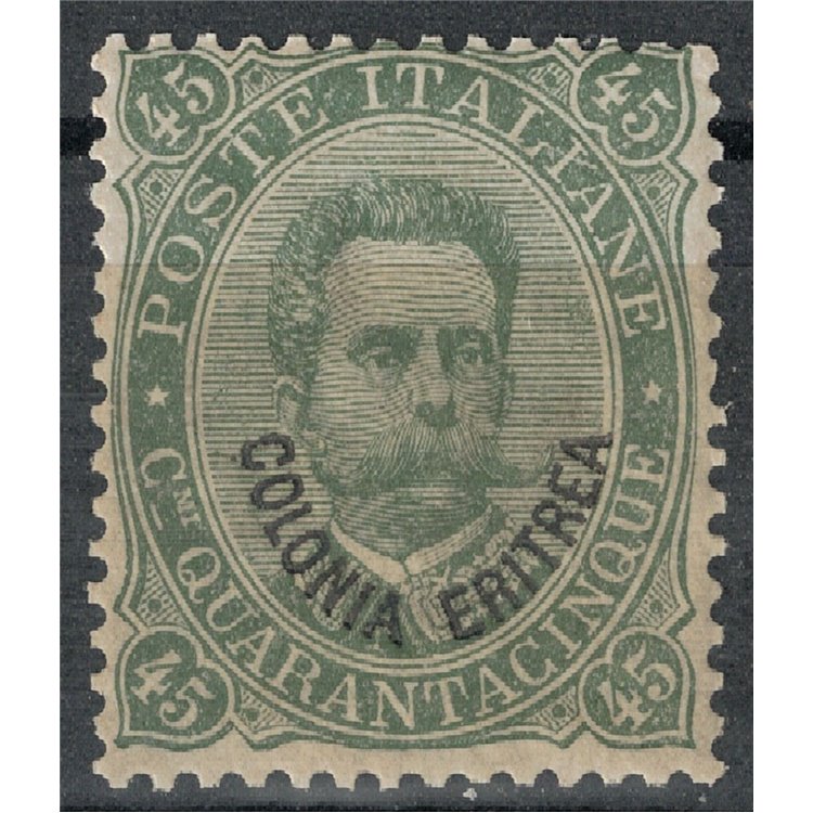 ERITREA 1893 45c green grey MNH**