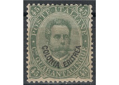 ERITREA 1893 45c green grey MNH**