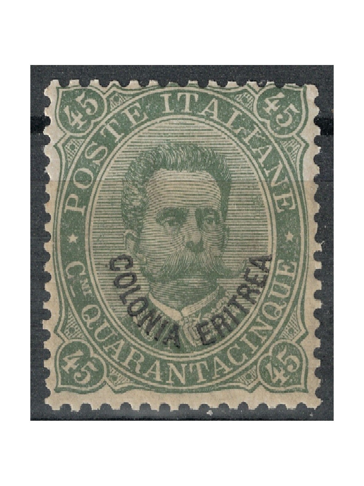 ERITREA 1893 45c green grey MNH**