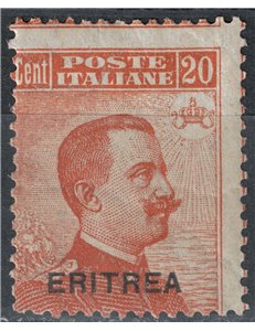 ERITREA 1919 Michetti 20c arancio MNH**