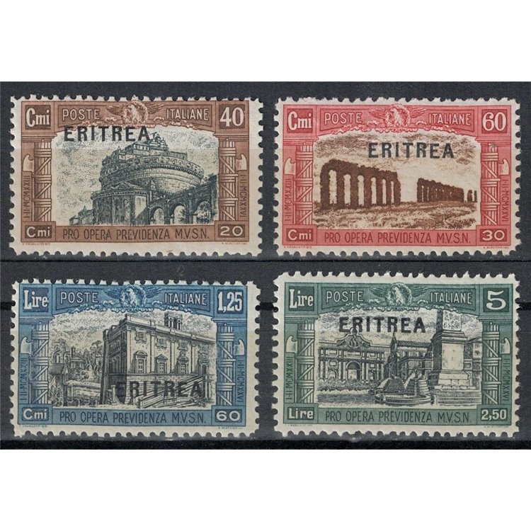 ERITREA 1927 Milizia I 4v MNH**