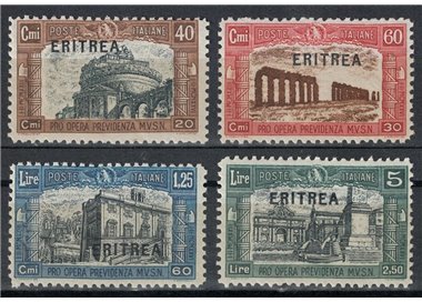 ERITREA 1927 Milizia I 4v MNH**