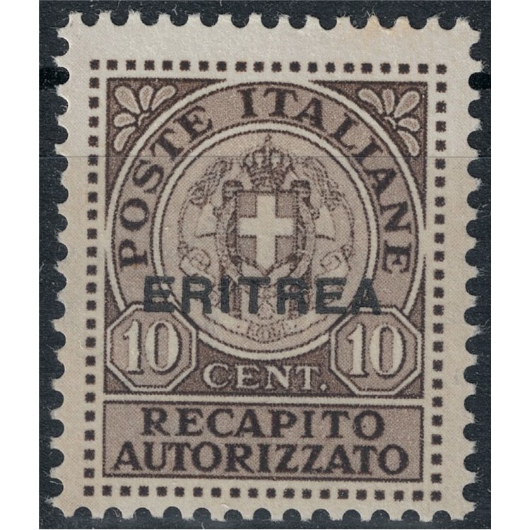 ERITREA 1941 Recapito autorizzato MNH**