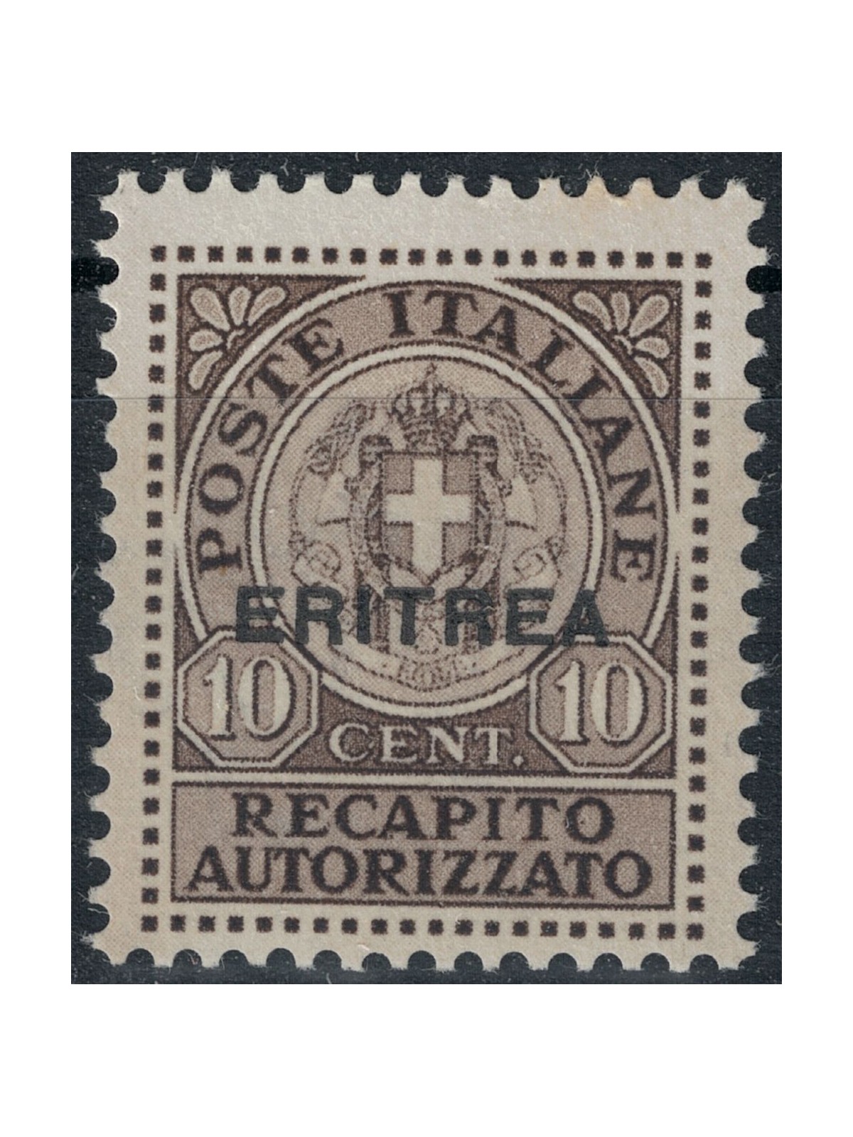 ERITREA 1941 Recapito autorizzato MNH**