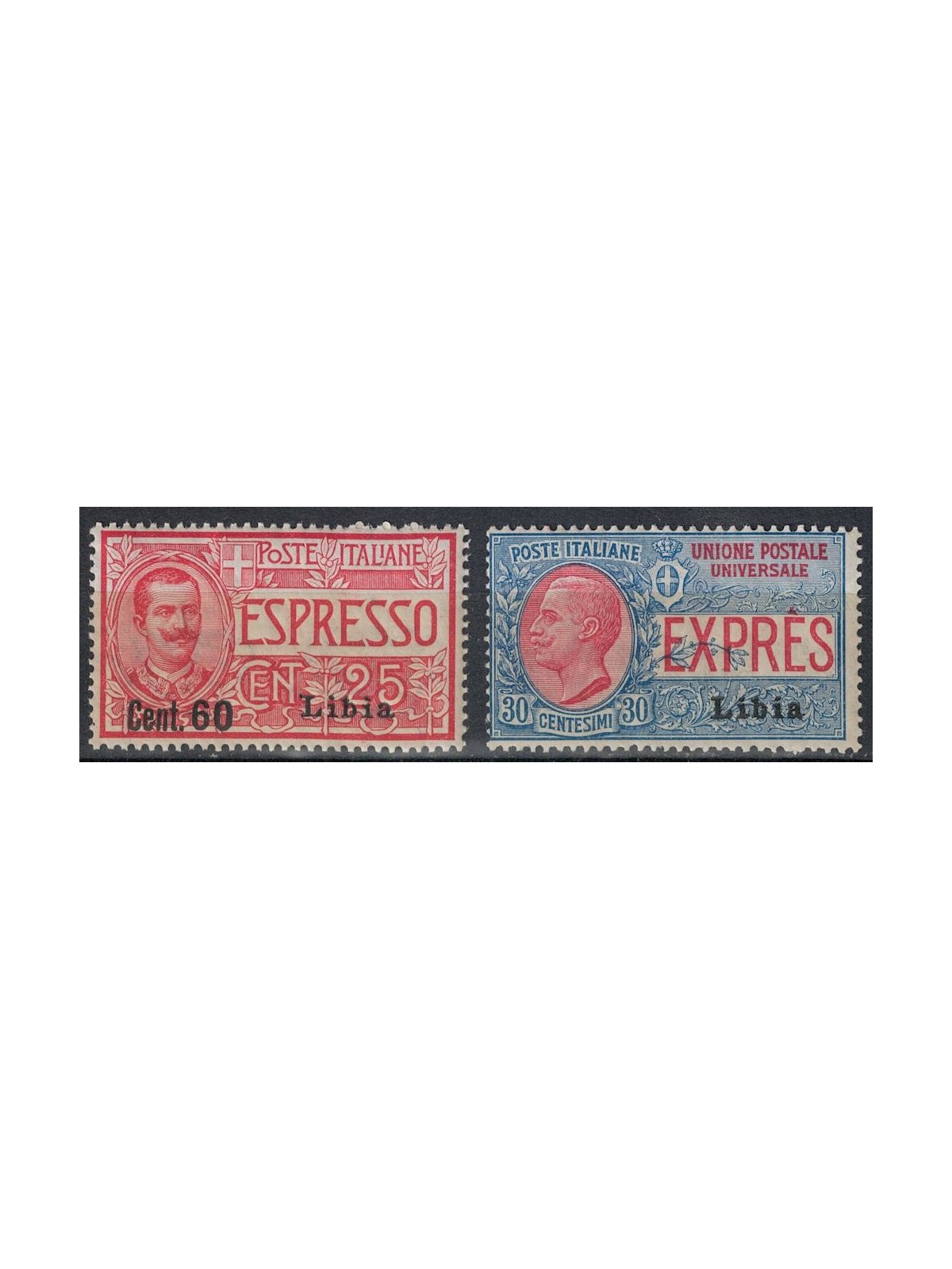 LIBIA 1922 Espressi 2v MNH**