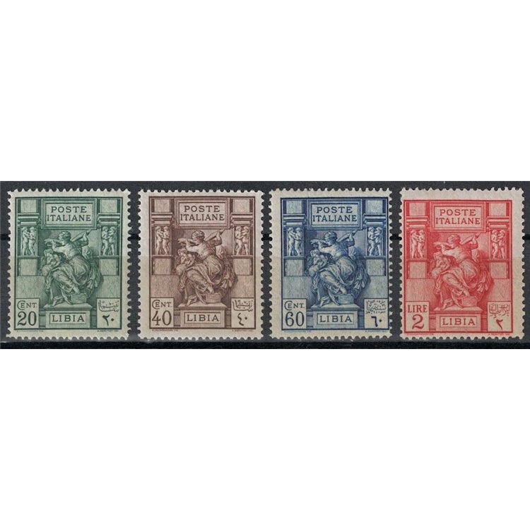 LIBIA 1924 Sibilla Libica 4v MNH**