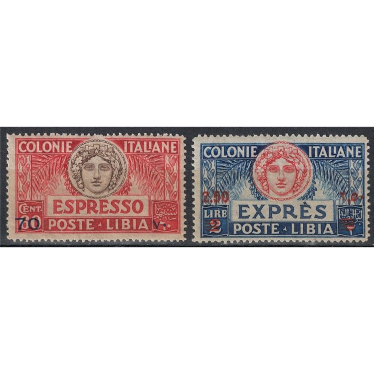 LIBIA 1926 Espressi 2v MNH**