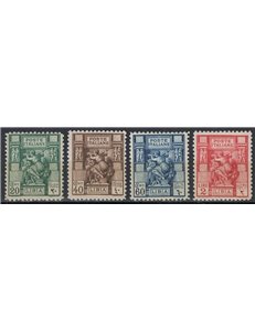 LIBYA 1926-29 Libyan Sibyl 4v MNH**