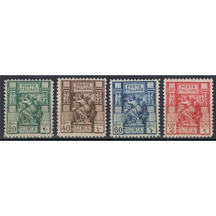 LIBIA 1926-29 Sibilla Libica 4v MNH**