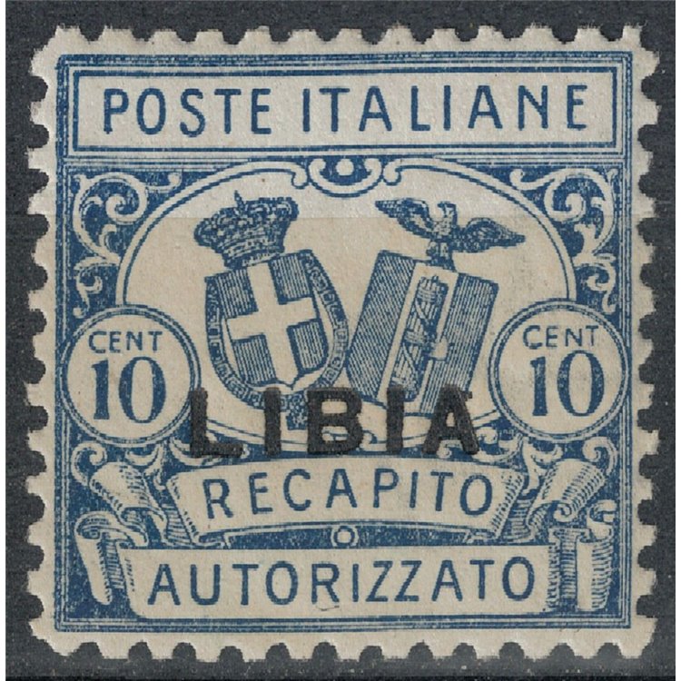 LIBYA 1929 Authorized delivery dent. 11 MNH**