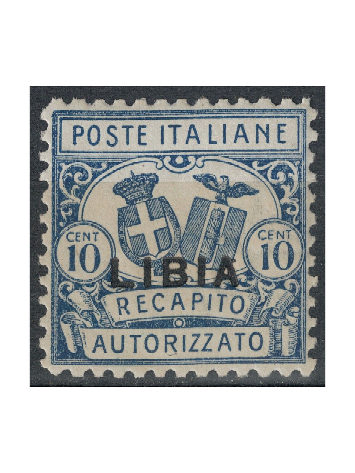 LIBYA 1929 Authorized delivery dent. 11 MNH**