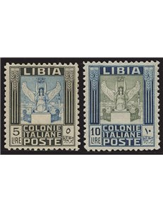 LIBYA 1937 Pictorial Series 2v MNH**