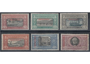 TRIPOLITANIA 1924 Alessandro Manzoni 6v MNH**