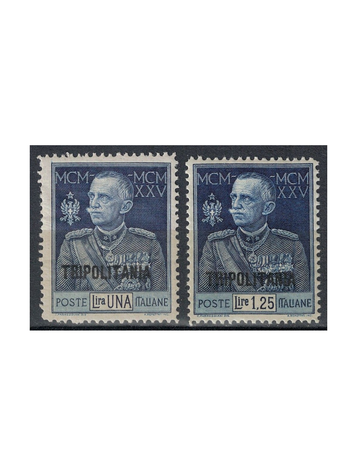 TRIPOLITANIA 1925-26 King's Jubilee perf. 13½ 2v MNH**