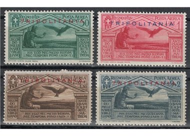 TRIPOLITANIA 1930 Virgilio (posta aerea) 4v MNH**