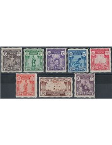 TRIPOLITANIA 1931 5ª Fiera di Tripoli 8v MNH**