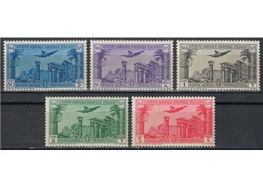 TRIPOLITANIA 1931 Colonial Agricultural Institute (airmail) 5v MNH**