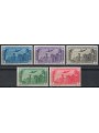TRIPOLITANIA 1931 Istituto Agricolo Coloniale (posta aerea) 5v MNH**