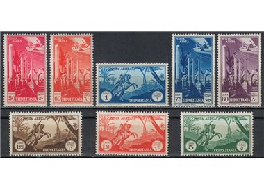 TRIPOLITANIA 1931-32 Pictorial series (airmail) 8v MNH**