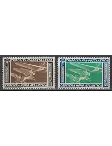 TRIPOLITANIA 1933 Crociera Balbo 2v MNH**