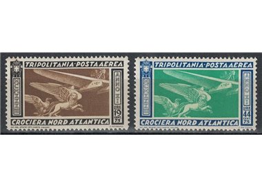 TRIPOLITANIA 1933 Balbo Cruise 2v MNH**