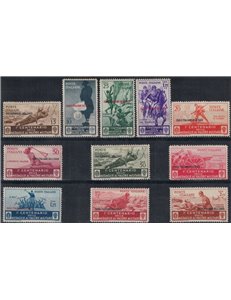EGEO 1934 Medaglie al valore militare 11v MNH**