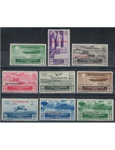 EGEO 1934 Medals of Military Valor (Airmail) 9v MNH**