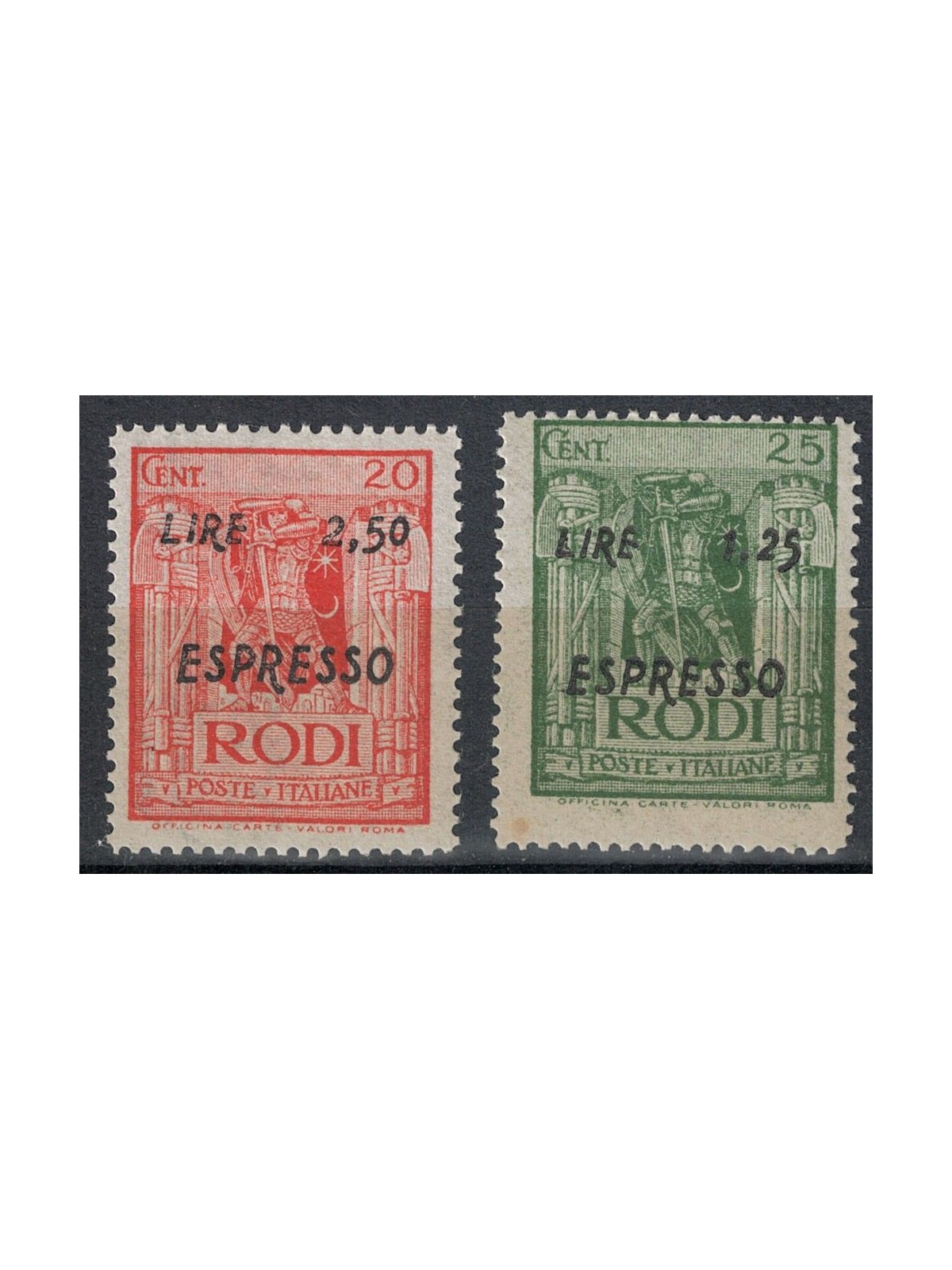 EGEO 1944 Express 2v MNH**